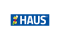 Das Bild zeigt das Logo von der HAUS Messe in Dresden