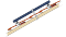 Grafische Darstellung der Aufdachmontage von Solarkollektoren