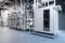 Das Bild zeigt die Vitocal 300-G Pro mit einer Heizleistung von 82,8 kW im Blauhaus NEG AG Mönchengladbach.